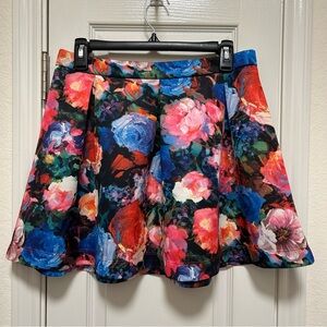 Express | Floral Mini Skirt | Medium